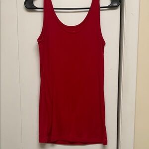 Red Sleeveless Women's Top
